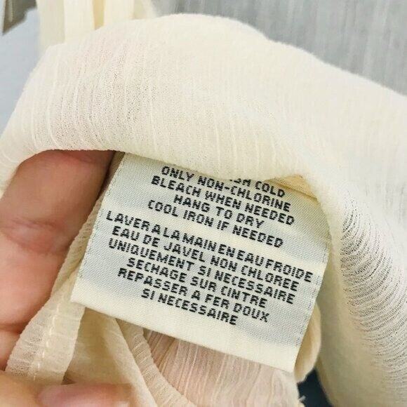 Denim & Supply Top Ralph Lauren Sheer Palomino Ivory Tank, XS - NWT - Picture 8 of 8